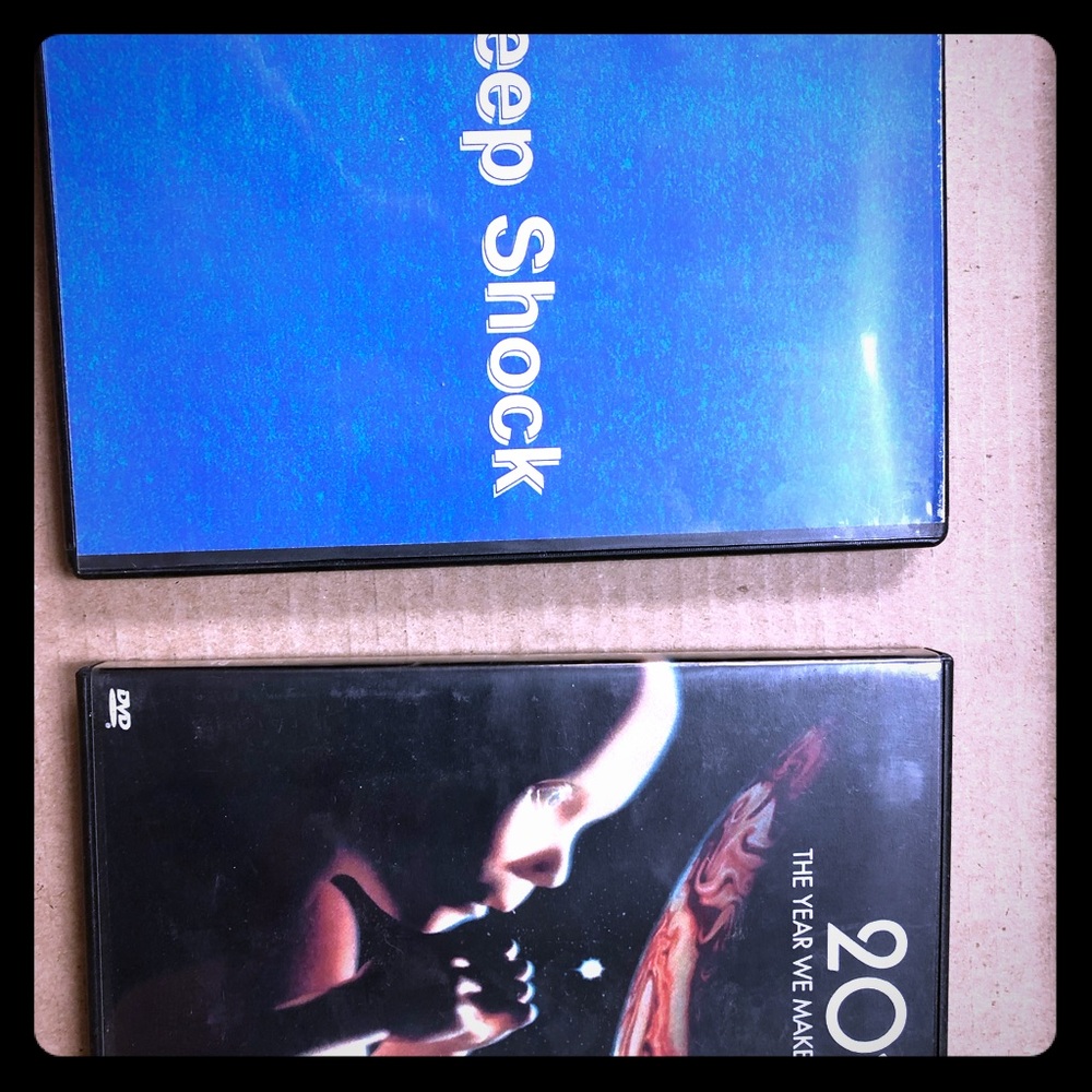 1 Pair previously viewed dvds